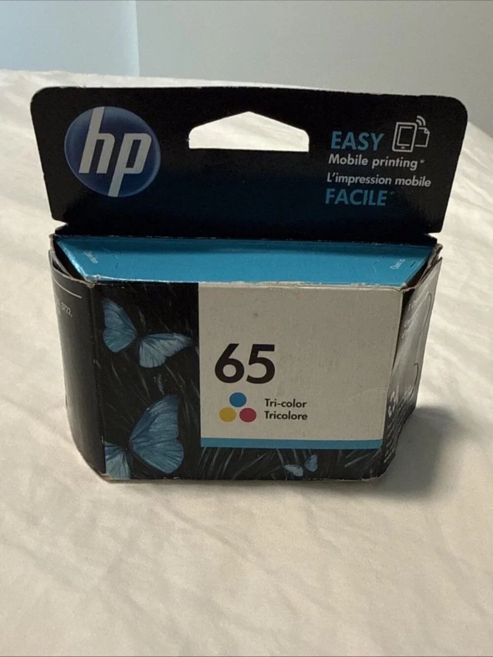 Genuine Genuine HP #65 Color Ink DeskJet 3755 3758 2624 2630 2655 65 N9K01AN